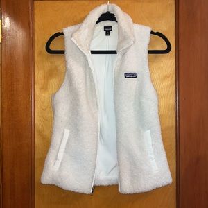 White Los Gatos Patagonia Sherpa Vest